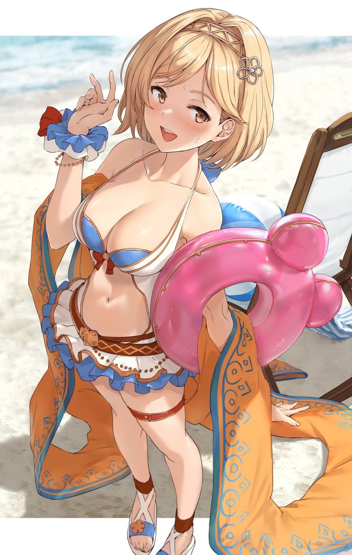 Djeeta Anime Art, , Djeeta, Granblue Fantasy
