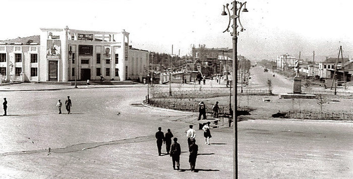 Комсомольск-на-Амуре. Город из советской мечты Советская архитектура, СССР, Сталинская архитектура, Сравнение, Было-стало, Дальний Восток, Длиннопост, Комсомольск-на-Амуре