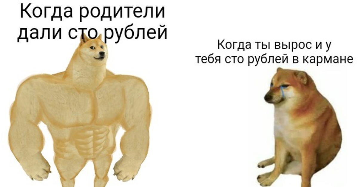 Накаченный доги