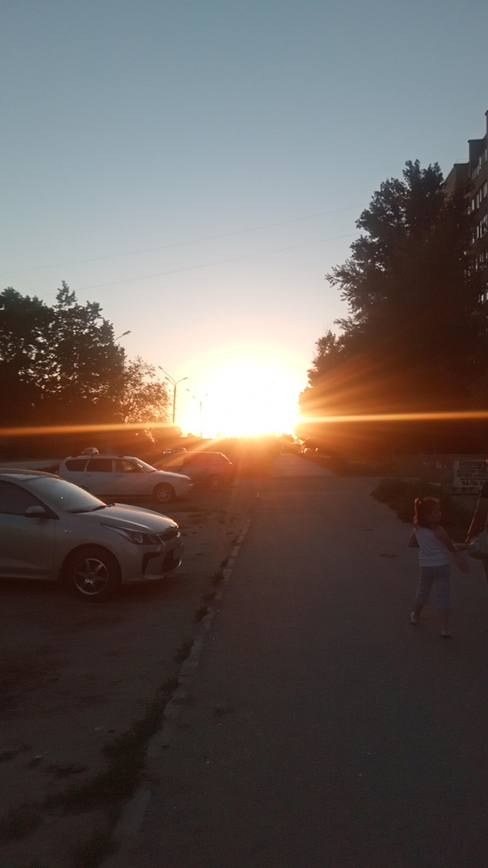 Просто закат