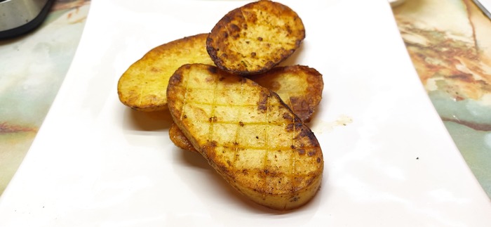 potato fondant - My, Food, Recipe, Potato, Garnish, Kitchen, Longpost