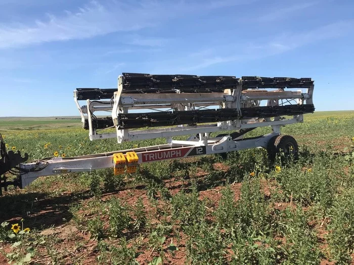 FIRST VIDEOS FROM TESTING: the Russian equivalent of Horsch Cultro is out in the field! - Agroscout360, Agronews360, Razor, Harrow, Agricultural machinery, Сельское хозяйство, Video, Longpost, 