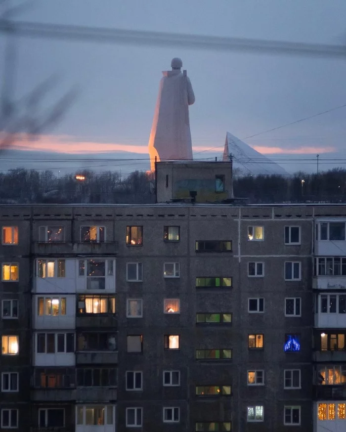 Monument to the defenders of the Soviet Arctic in Murmansk - Murmansk, Monument, Russia, Longpost, Monument to Alyosha
