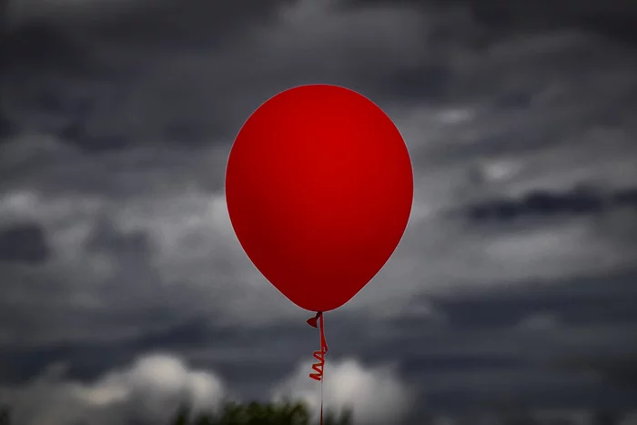 Hey Georgie! - My, Air balloons, Pennywise, It, The photo