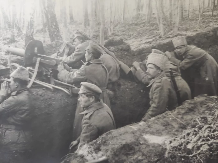 Photos of the First World War. 130th Kherson Infantry Regiment - My, World War I, Galicia, 1915, War, Old photo, Infantry, Longpost