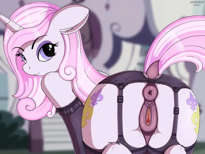 Well how? - NSFW, My little pony, MLP Explicit, MLP anatomically correct, Fleur Dis Lee, MLP Socks