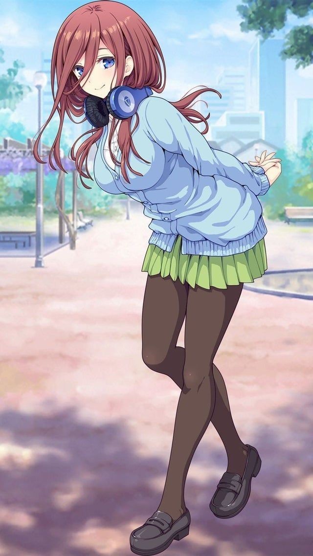 Miku Nakano - Anime art, Anime, Nakano miku, Gotoubun no hanayome