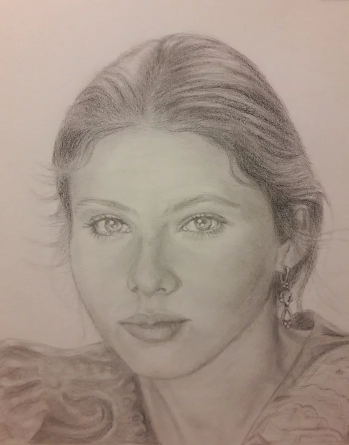 My Art - My, Self-taught artist, Girls, Pencil drawing, Art