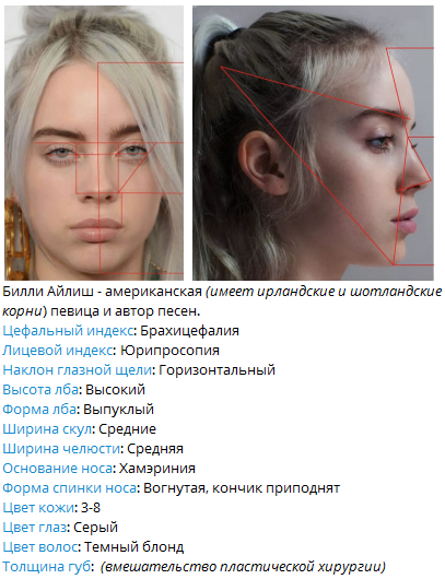 Photos of famous personalities with a description of their racial type - My, Racology, Anthropology, Face, Racial studies, Anthropometry, Celebrities, Petro Poroshenko, Dmitry Enteo, , Alexey Shcherbakov, Billie Eilish, Rapper Face, Longpost