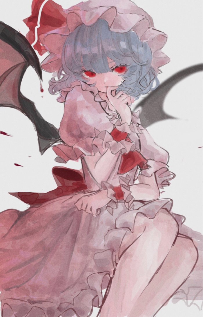  Remilia Scarlet, Touhou, Anime Art, , Twitter, Chii