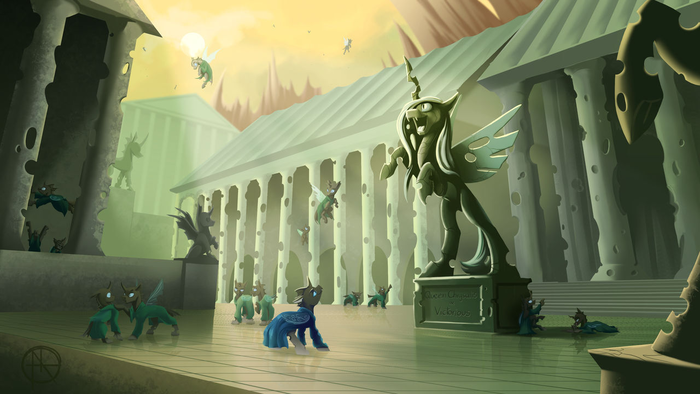  My Little Pony, Queen Chrysalis, Changeling, Klarapl