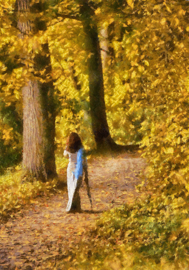 В жаркий летний вечер хочется осенней прохлады