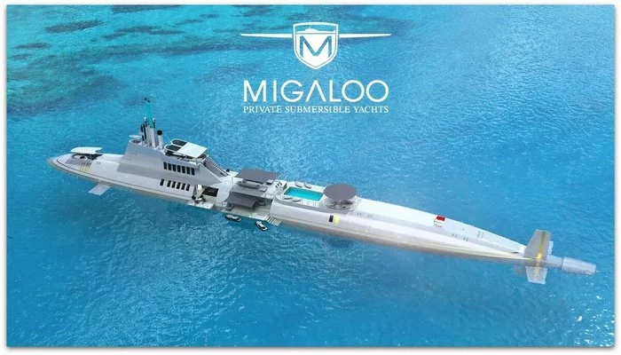 Migaloo: $2.3 billion submarine yacht - Submarine, Yacht, Wealth, Luxury, Longpost