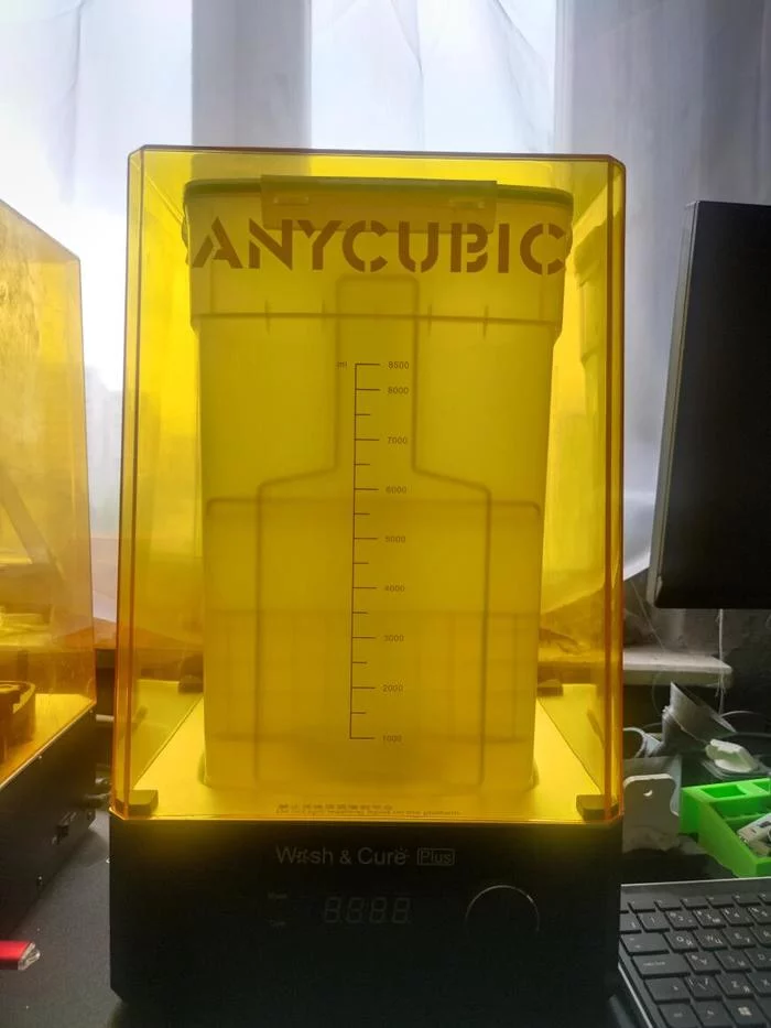 Review on Anycubic Wash$Cure Plus. - My, Overview, 3D печать, 3D printer, AliExpress, Longpost