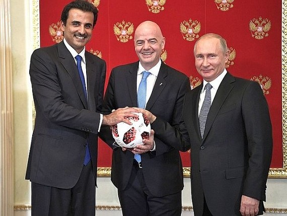 Putin instructed the government to help Qatar prepare and host the 2022 FIFA World Cup - Vladimir Putin, Football, Qatar