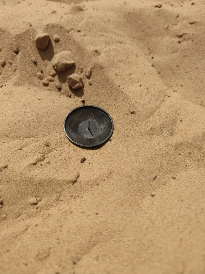 Surprise on the beach - My, Sand, Beach, Unexpected, Surprise, Needle, Thorns, Legs, Beach season, , Lake, Mari El