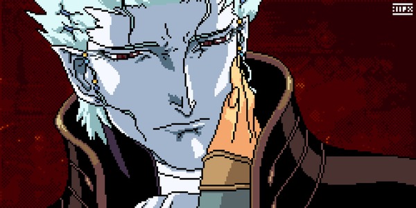  Vampire Hunter D: Bloodlust  pixelart , Pixel Art, , Vampire Hunter D, , , 