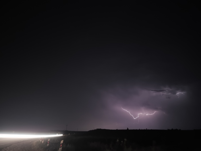 night views - My, Mobile photography, Night shooting, Stavropol region, Longpost