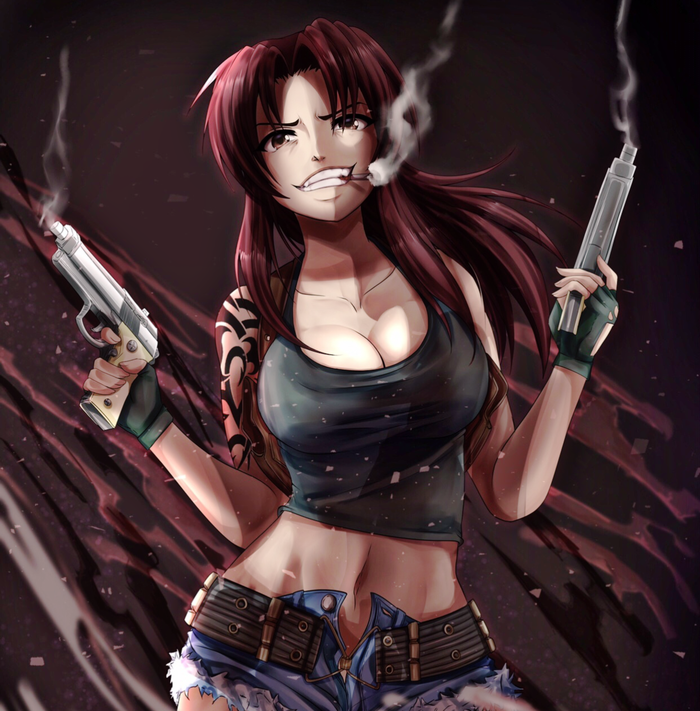   Anime Art, , Revy, Black Lagoon