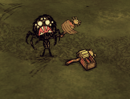 Don't Starve Together: Webber Character Update (Review) - My, Dont starve together, Dont starve, Klei Entertainment, Longpost, GIF, Video