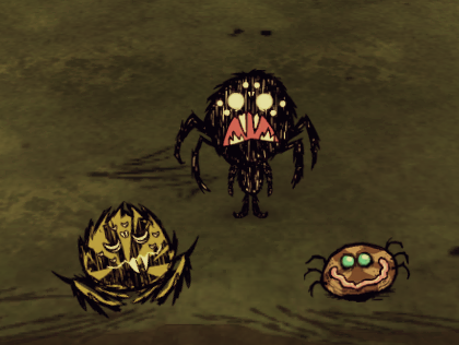 Don't Starve Together: Webber Character Update (Review) - My, Dont starve together, Dont starve, Klei Entertainment, Longpost, GIF, Video