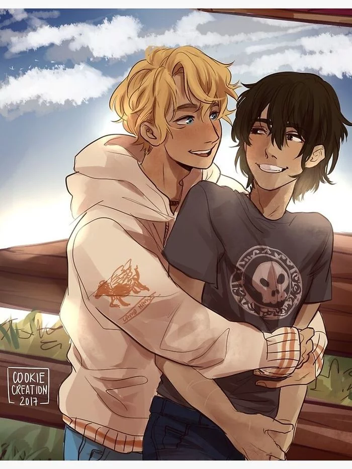 Will Solas and Nico di Angelo - Art, Gays, Percy Jackson, Demigod, Longpost