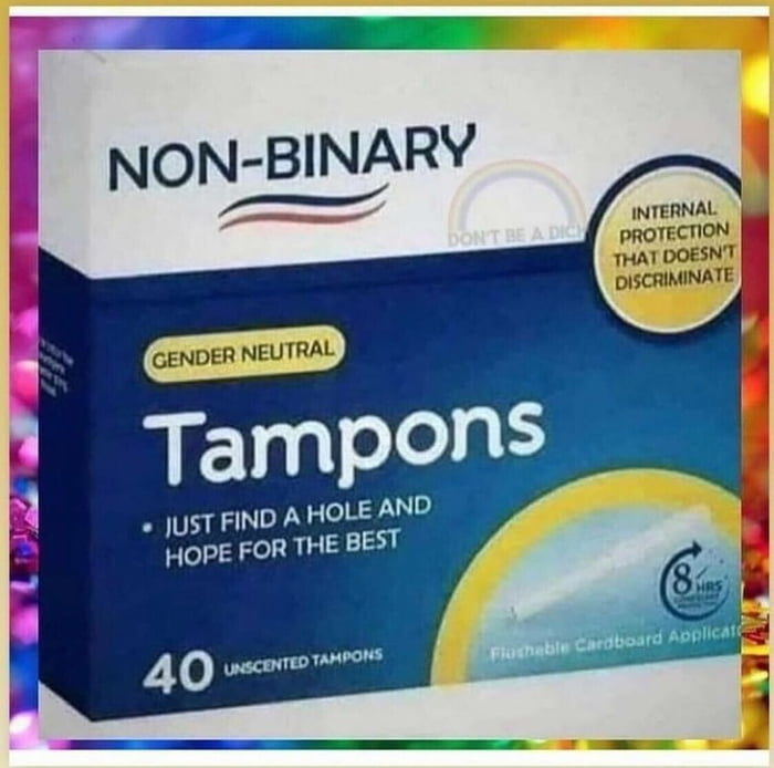 Non-discriminatory swabs - 9GAG, Gender, Tampon, Photoshop