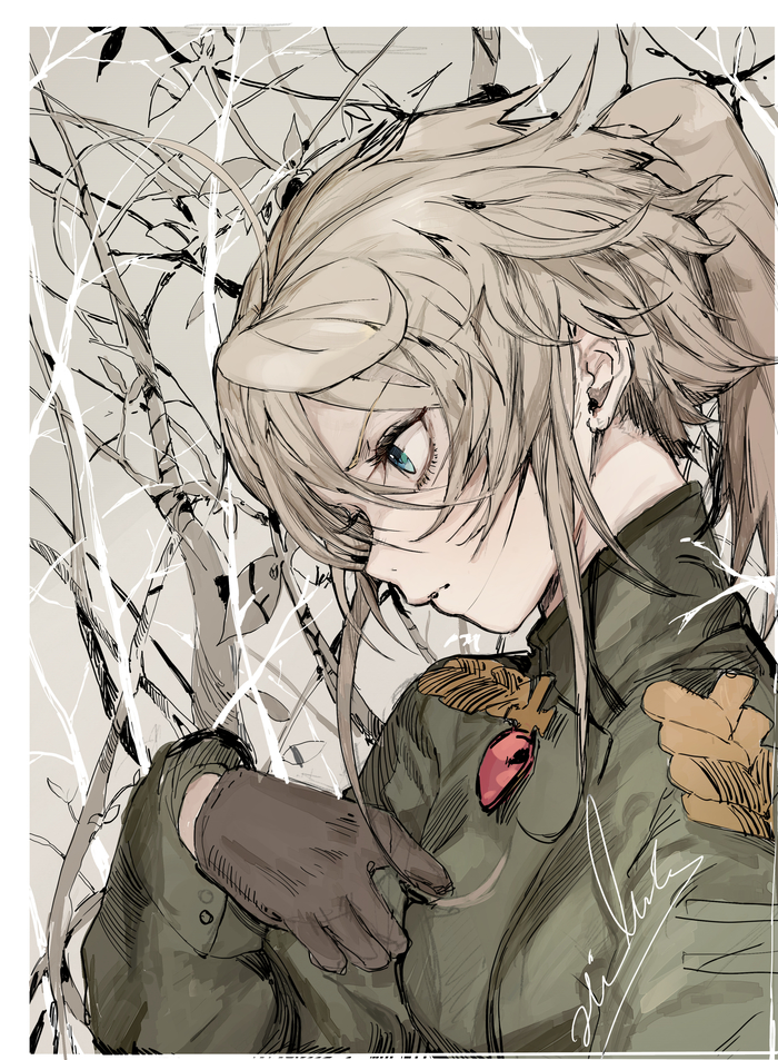   Anime Art, , Tanya Degurechaff, Youjo senki, Hiranko