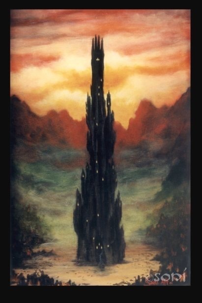 A selection of art on the Lord of the Rings (Isengard and Orthanc) - A selection, Lord of the Rings, Middle earth, Illustrations, Art, Isengard, Orthank, Tolkien's Legendarium, Longpost