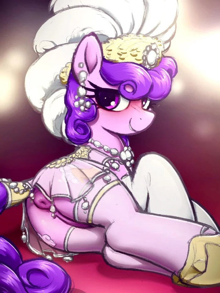 Dressed up - NSFW, My little pony, MLP Explicit, MLP anatomically correct, Original character, Selenophile