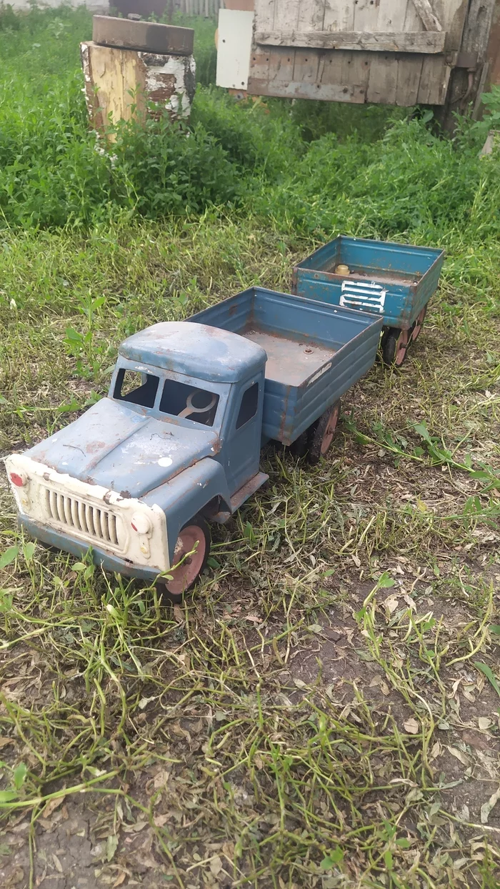 Childhood toy - My, Toys, Truck, Childhood, Toy car, Longpost