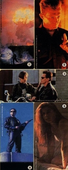 30 years ago, the world premiere of the outstanding film by James Cameron - Terminator 2: Judgment Day - Terminator 2: Judgment Day, Sticker, Gum, Longpost, Movies