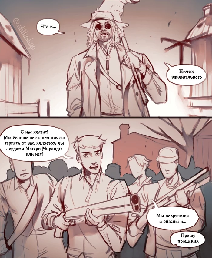 Armed and dangerous... - Resident Evil 8: Village, Comics, Translation, Karl Heisenberg, Longpost