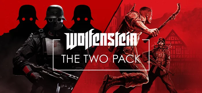 McDROID and Wolfenstein: The Two Pack Prank - My, Steamgifts, Distribution, Computer games, Steam, Drawing, Wolfenstein