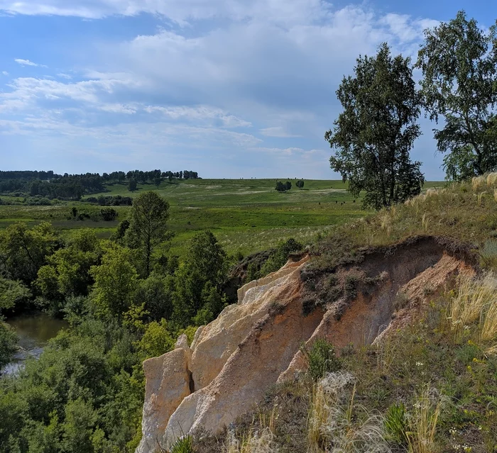 White rock. - My, Hike, PVD, Novosibirsk region, Longpost