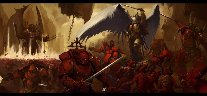 Blood of Sanguinius Warhammer 40k, Wh Art, , , Blood Angels, Sanguinius, 