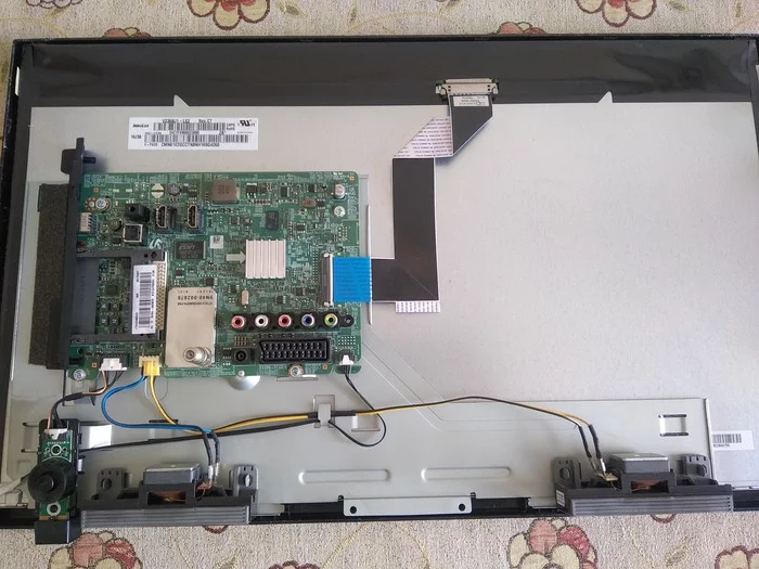 Samsung TV Matrix Replacement - My, TV repair, Samsung, TV set, Repair of equipment, Question