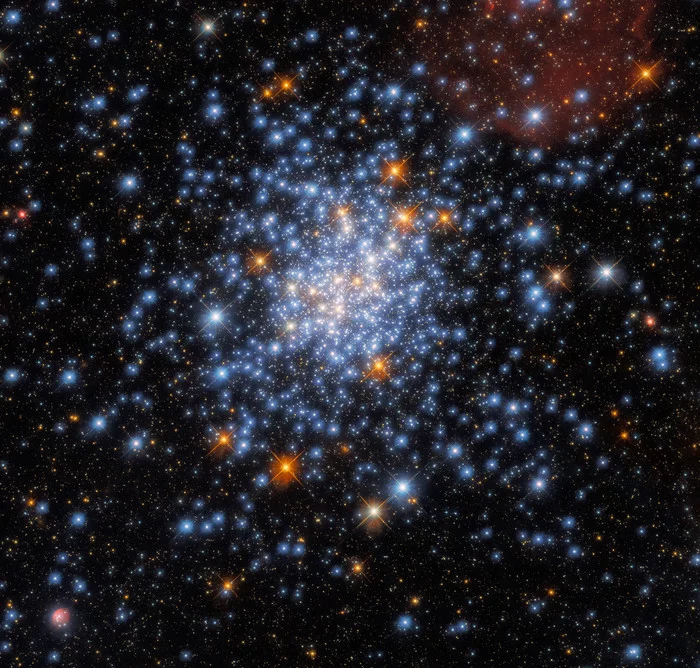 Star cluster NGC 330 - Hubble telescope, Deep space, Space, Astronomy, Astrophoto