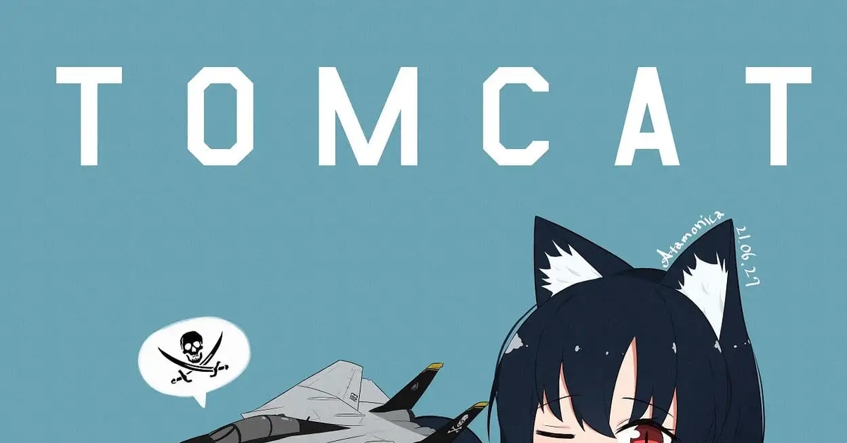 F-14 Tomcat - NSFW, Anime, Anime art, Anime original, , US Navy, Sugoi dekai, Swimsuit, Bikini, , Neko, f-14