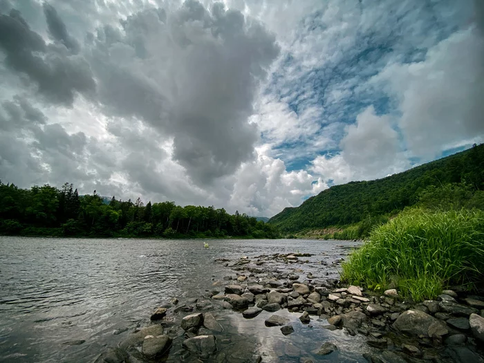 Anyui River Khabarovsk Territory - My, River, Khabarovsk region, Nature