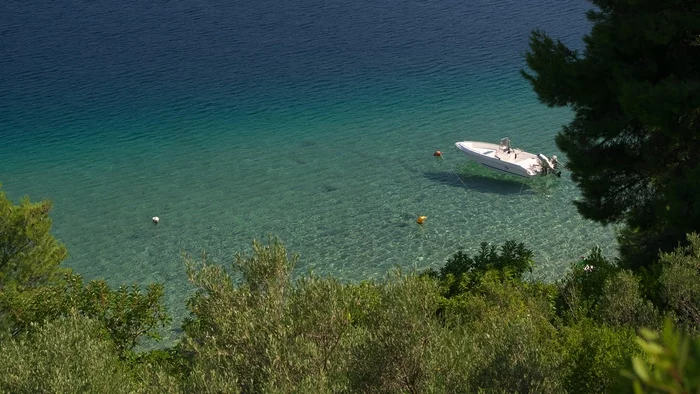 Morning at sea - My, , Pentax, Sea, Landscape, Greece, The photo