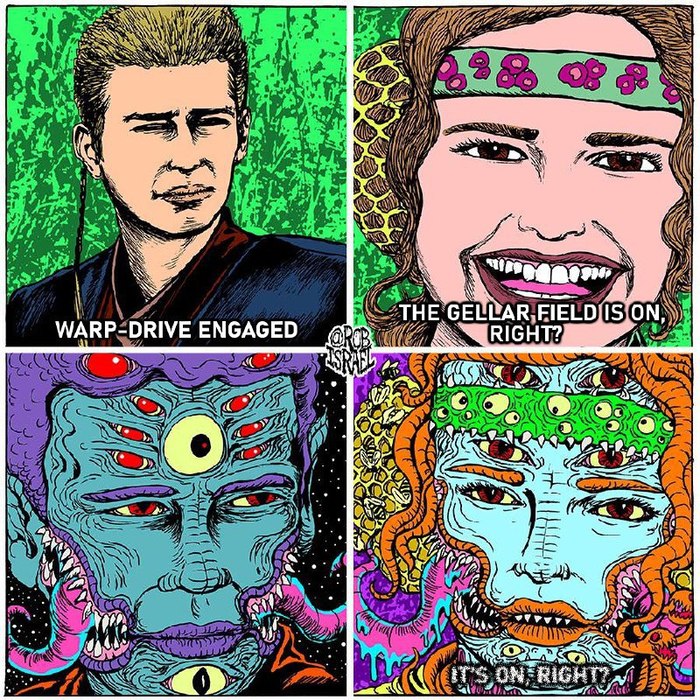 Когда забыл включить поле Геллера