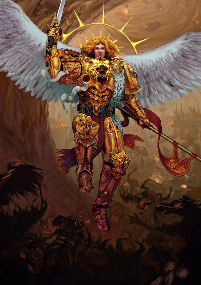 Blood angel Warhammer 40k, Wh Art, , Sanguinius, Blood Angels, 