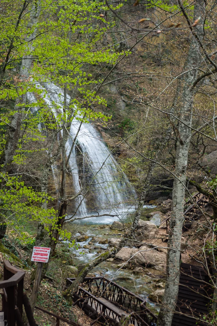 Водопад Джур-Джур весной Крым, Водопад, Джур-Джур, Весна, Фотография, Природа, Длиннопост