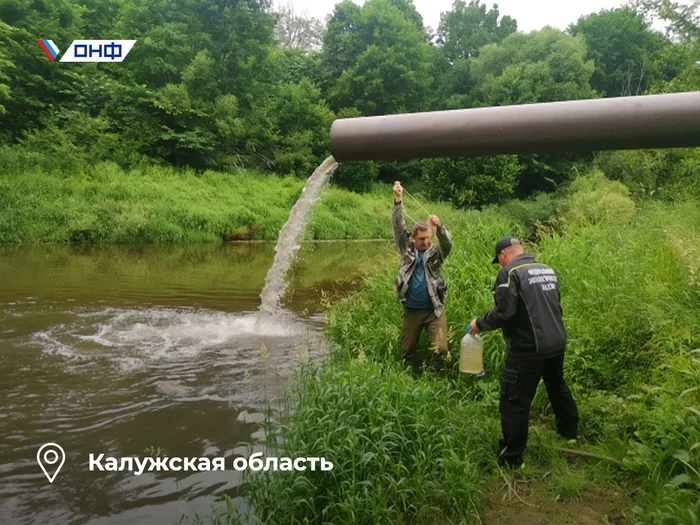 In Kirov, officials ignore the pollution of a large reservoir - My, Kaluga region, Ecology, Ecological catastrophy, Sewage, Water discharge, Officials, Injustice, news, , New