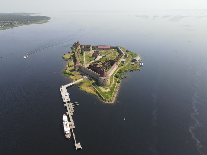 Fortress Oreshek - My, Fortress "Oreshek", Ladoga lake, The photo