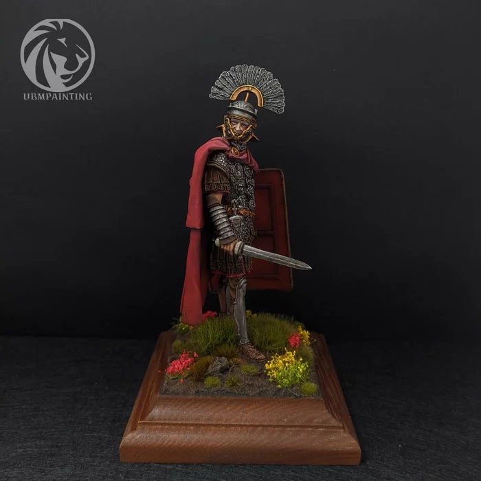 Centurion 120mm - My, Painting miniatures, Miniature, Military history, Ancient Rome, Antiquity, Toy soldiers, Collecting, Collectible figurines, Longpost