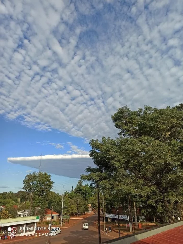 Unusual clouds - Images, From the network, Nature, Clouds, Geometry