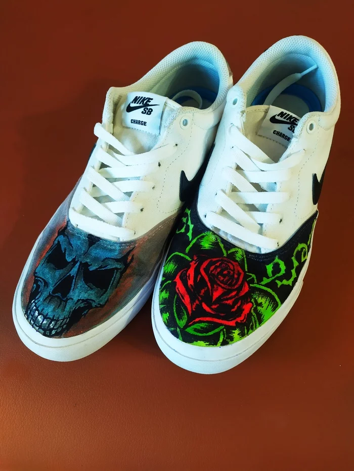 Custom Nike - Моё, Nike, Custom, Ручная работа