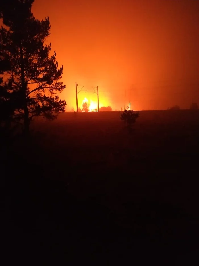 Forest fire Chelyabinsk region - Fire, Ministry of Emergency Situations, Help, Repost, Chelyabinsk region, Forest fires, Konstantin Semin
